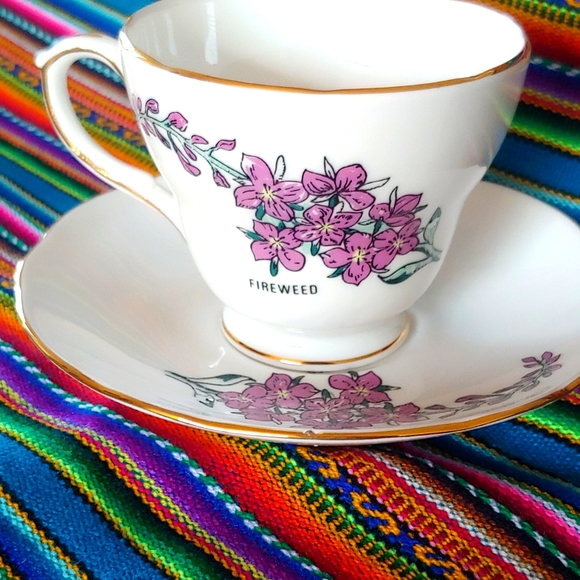 Collectible England Duchess Bone China Teacup and Saucer - Picture 4 of 12